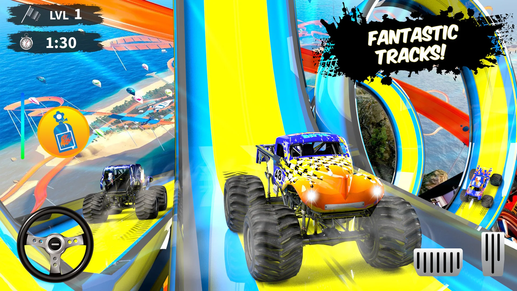Four Wheeler Games 4x4 Racing - Gameplay image of android game