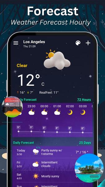 Weather - Radar ۲۰۲۳ - عکس برنامه موبایلی اندروید