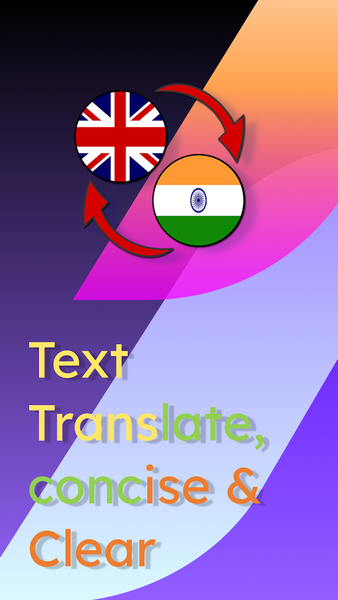 English Gujarati Translate - Image screenshot of android app
