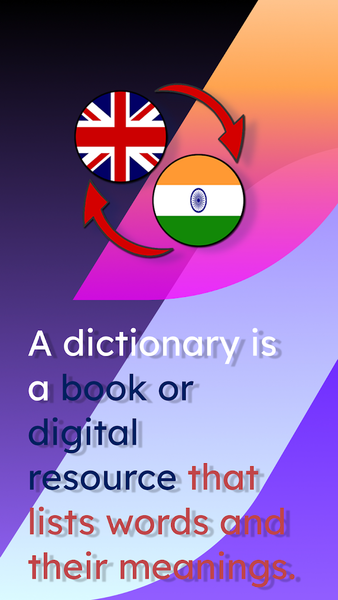 English To Kashmiri Dictionary - Image screenshot of android app