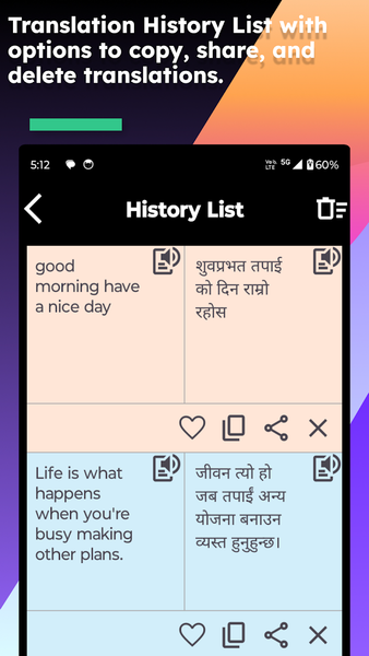 English Nepali Translate - Image screenshot of android app