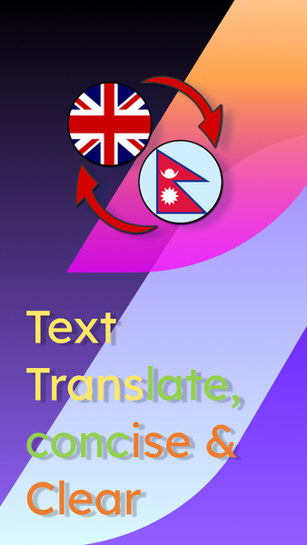 English Nepali Translate - Image screenshot of android app