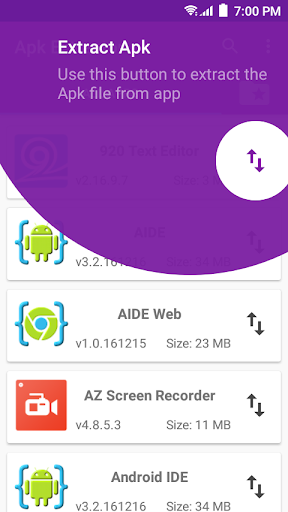 Deep Apk Extractor (APK & Icons) - Image screenshot of android app