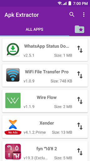 Deep Apk Extractor (APK & Icons) - Image screenshot of android app