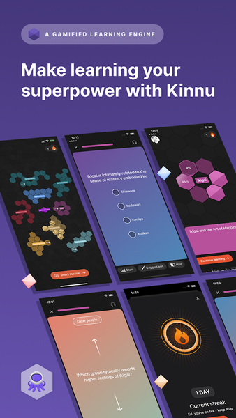 Kinnu: Superpower learning - عکس برنامه موبایلی اندروید