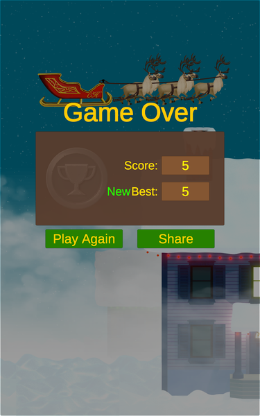 Santa Hop & Christmas Presents - عکس بازی موبایلی اندروید