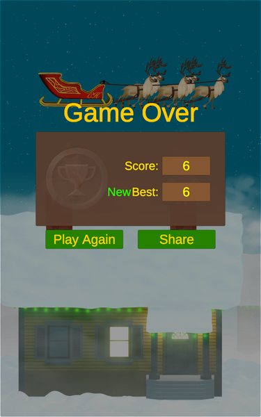 Santa Hop & Christmas Presents - عکس بازی موبایلی اندروید