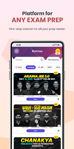 PW -JEE/NEET, UPSC, GATE, SSC - عکس برنامه موبایلی اندروید