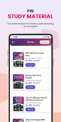 PW -JEE/NEET, UPSC, GATE, SSC - عکس برنامه موبایلی اندروید