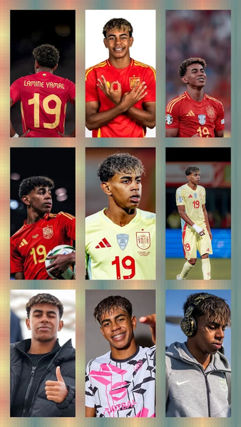 Lamine Yamal Wallpaper ۲۰۲۵ - عکس برنامه موبایلی اندروید