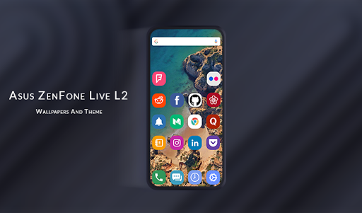 Theme for Asus ZenFone Live L2 - Image screenshot of android app