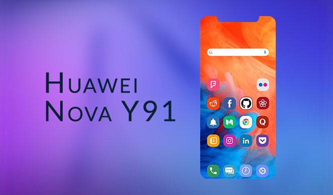 Theme for Huawei nova y91 - Image screenshot of android app