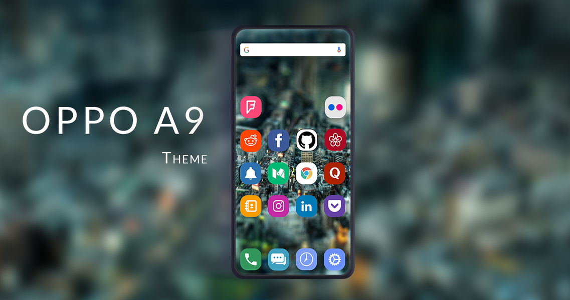 Theme for Oppo A9 - Image screenshot of android app