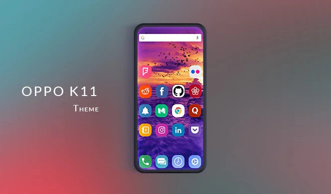 Theme for Oppo k11 - Image screenshot of android app