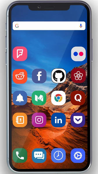 Theme for Galaxy A۱۷ - عکس برنامه موبایلی اندروید