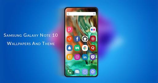 Wallpapers for Galaxy Note 10 - Image screenshot of android app