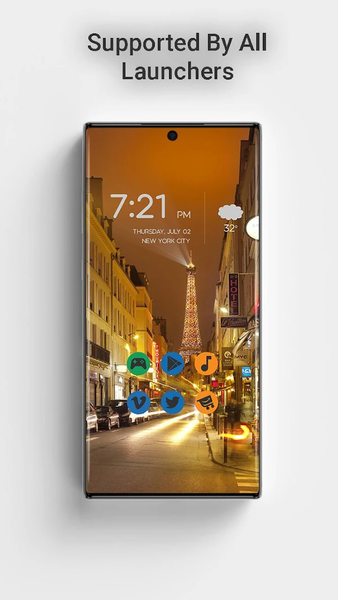 Theme for TCL 10 Plus - Image screenshot of android app