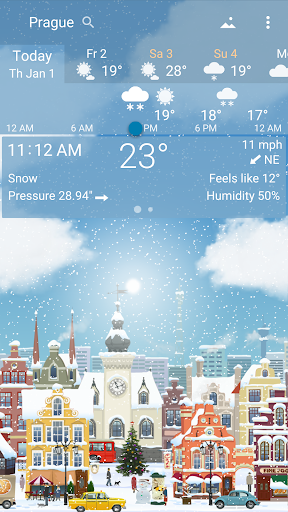 Awesome Weather YoWindow - Live Wallpaper, Widgets - عکس برنامه موبایلی اندروید