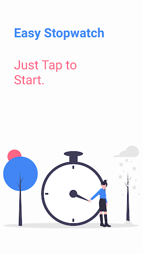 Easy Stopwatch - عکس برنامه موبایلی اندروید