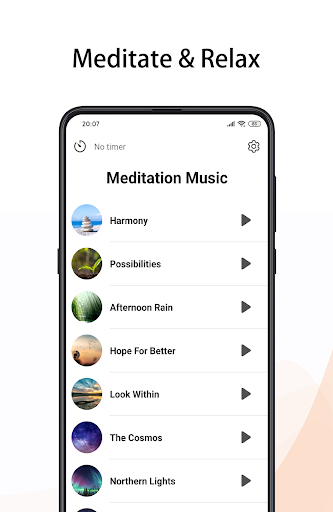Meditation Music - meditate - عکس برنامه موبایلی اندروید