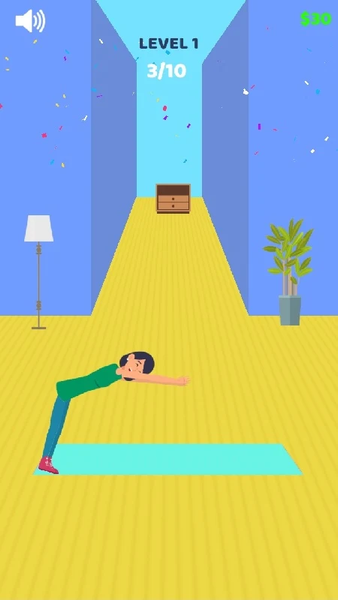 Yoga Run - Gameplay image of android game