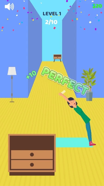 Yoga Run - Gameplay image of android game