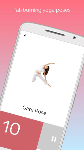 Yoga Workouts for Weight Loss - Image screenshot of android app