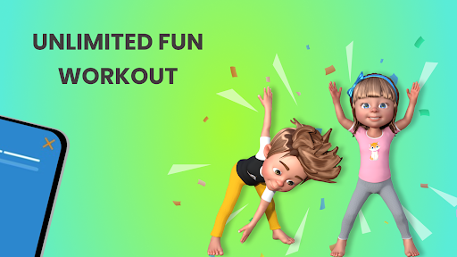 Fitness for Kids: Kids Workout - عکس برنامه موبایلی اندروید