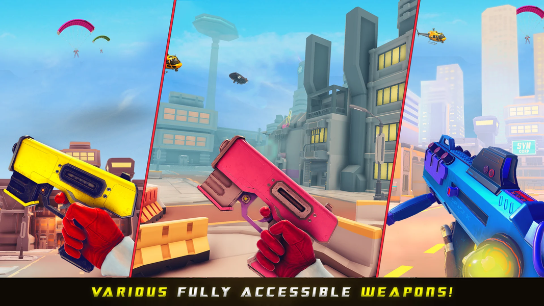 Robots War Shooting Games: FPS - Gameplay image of android game