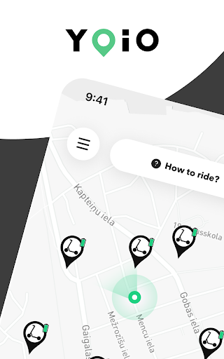 Yoio E-Scooter Sharing - Image screenshot of android app