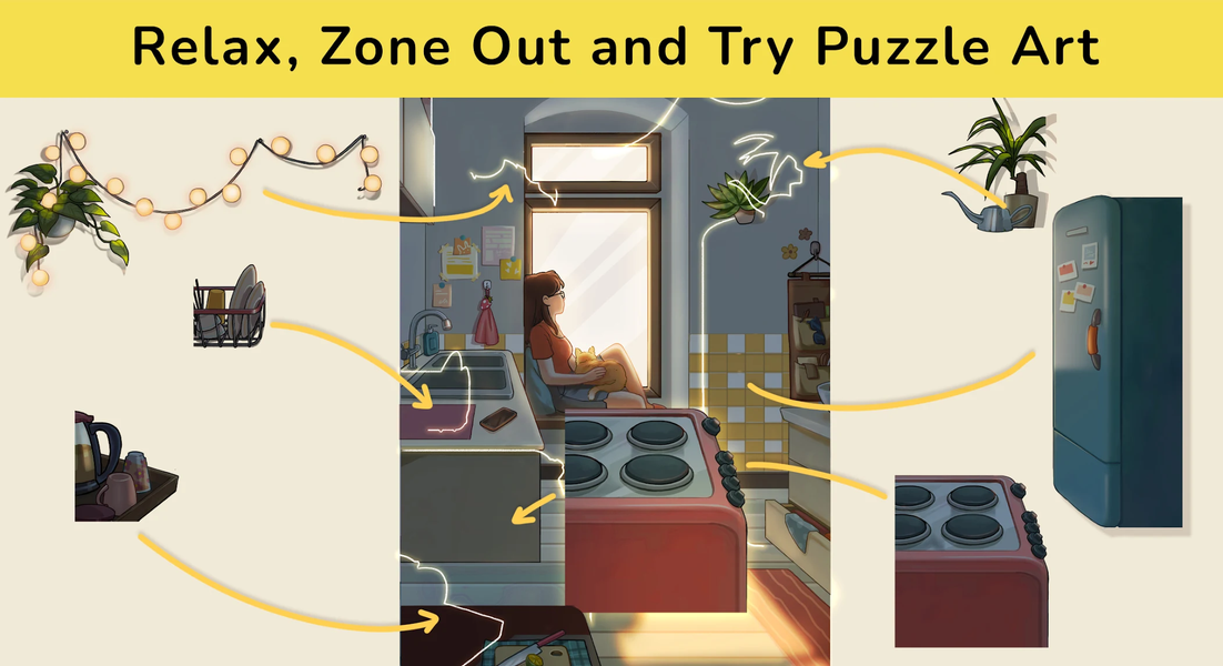 Art Story: Jigsaw Art Puzzle - عکس بازی موبایلی اندروید