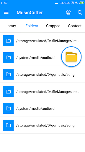 Ringtone Cutter&Ringtone Maker - عکس برنامه موبایلی اندروید