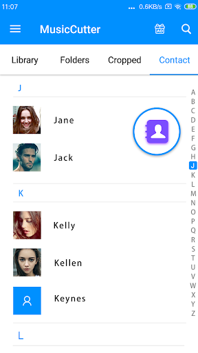 Ringtone Cutter&Ringtone Maker - عکس برنامه موبایلی اندروید