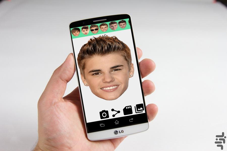 جاستین بیبرش کن ! - عکس برنامه موبایلی اندروید