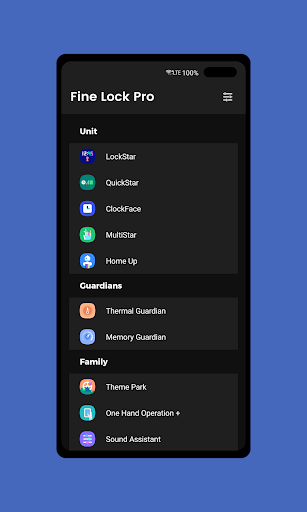 Fine Lock (only for Samsung) - Image screenshot of android app