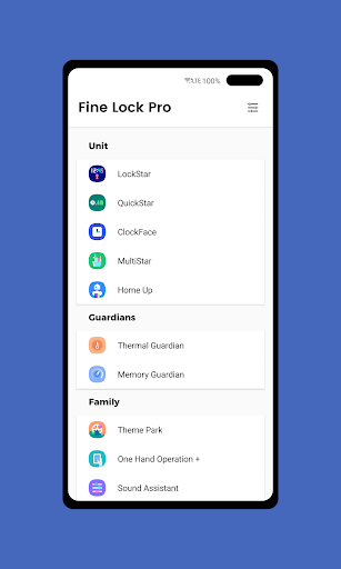 Fine Lock (only for Samsung) - عکس برنامه موبایلی اندروید