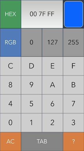 Hex,Dec,Oct,Bin(Dev Calc) - عکس برنامه موبایلی اندروید