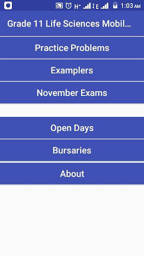 Grade 11 Life Sciences - عکس برنامه موبایلی اندروید