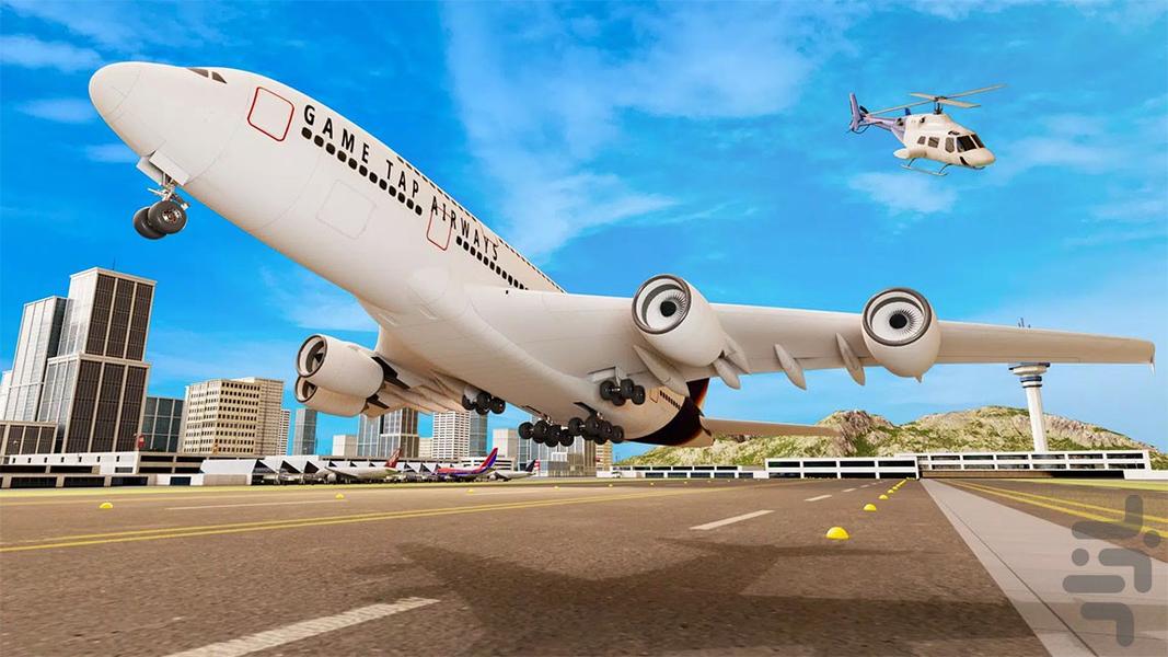 بازی جدید هواپیما مسافربری - عکس بازی موبایلی اندروید