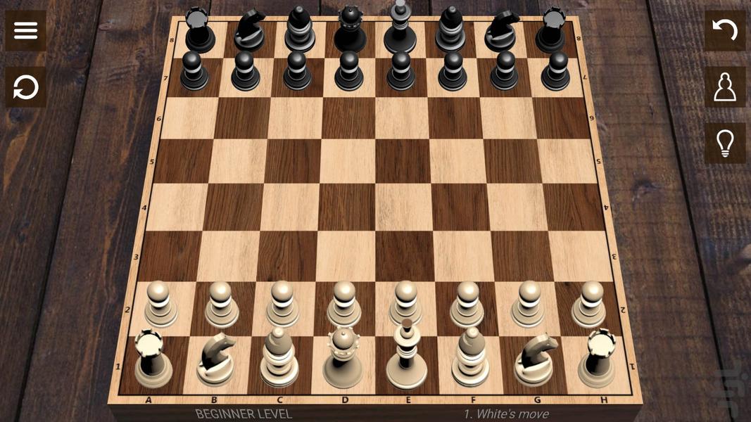 شطرنج باز | بازی شطرنج جدید - Gameplay image of android game