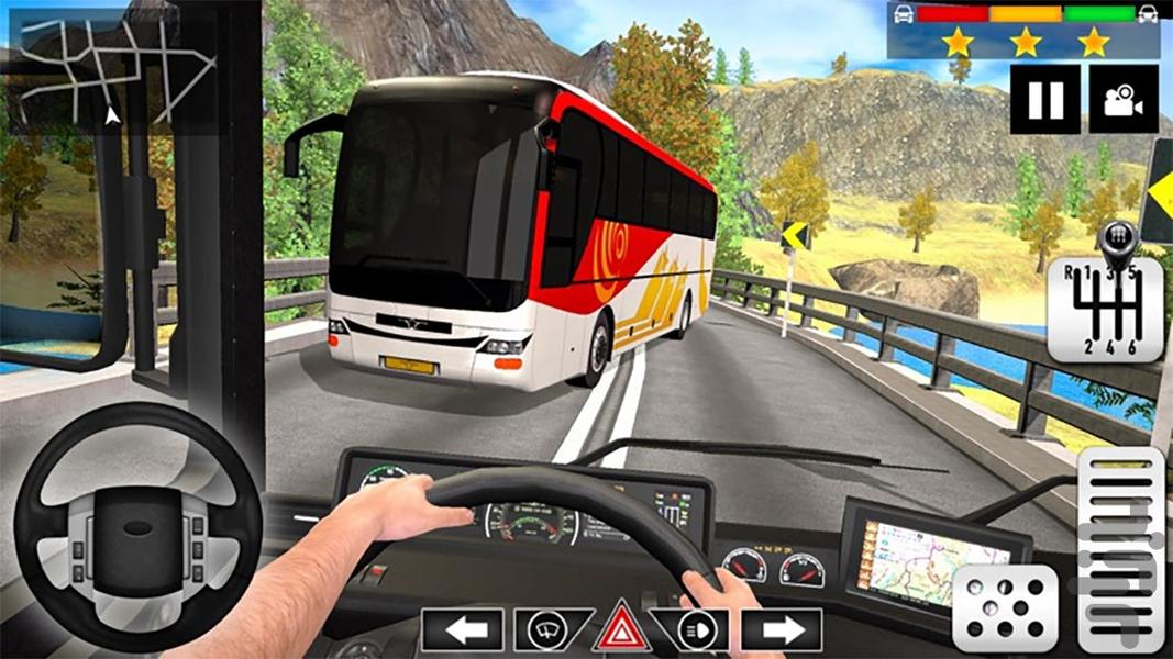 بازی اتوبوس | اتوبوس مسافربری جدید - Gameplay image of android game