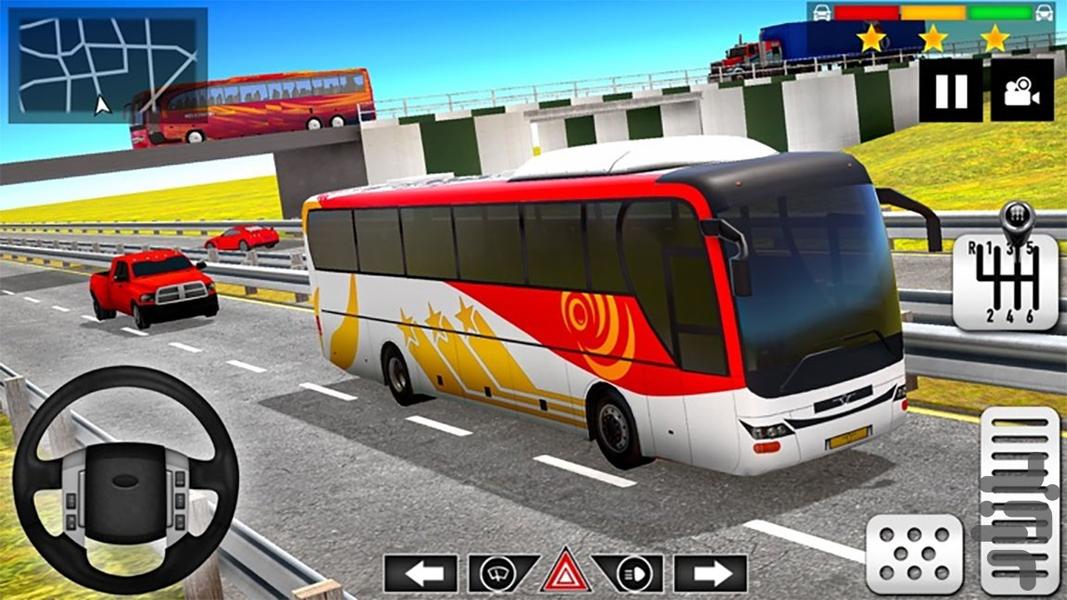 بازی اتوبوس | اتوبوس مسافربری - عکس بازی موبایلی اندروید