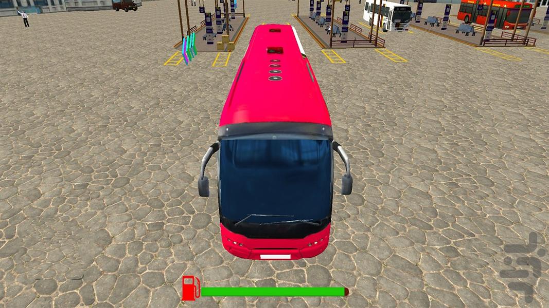 بازی اتوبوس | اتوبوس مسافربری جدید - عکس بازی موبایلی اندروید