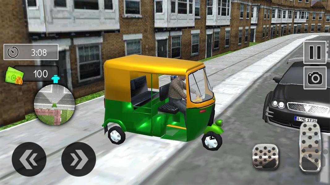 ماشین بازی توک توک - Gameplay image of android game