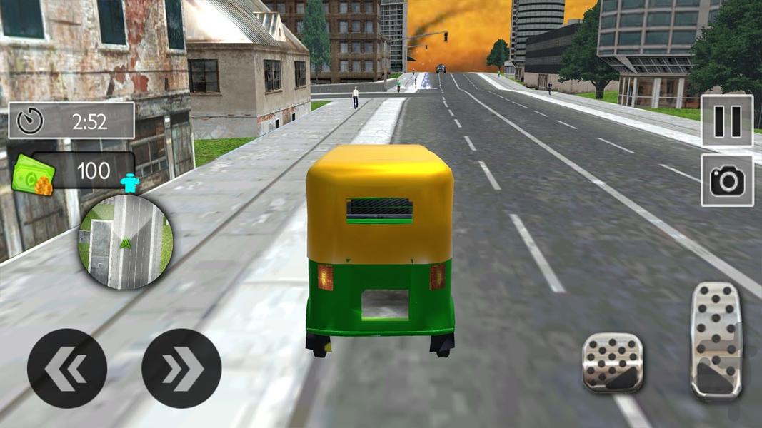 ماشین بازی توک توک - Gameplay image of android game