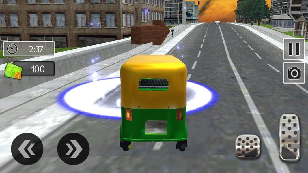 ماشین بازی توک توک - Gameplay image of android game