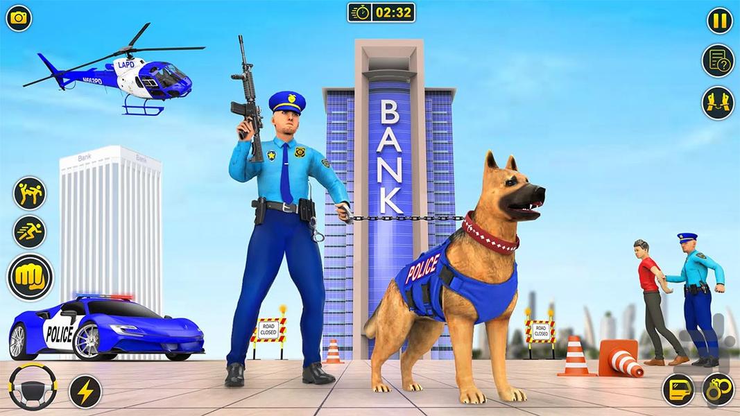 سگ پلیس | بازی سگ های نگهبان - Gameplay image of android game