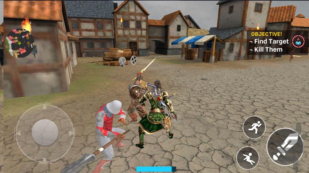 شمشیر بازی - Gameplay image of android game