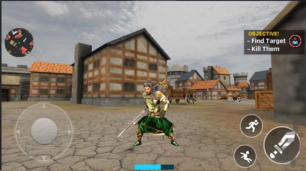 شمشیر بازی - Gameplay image of android game