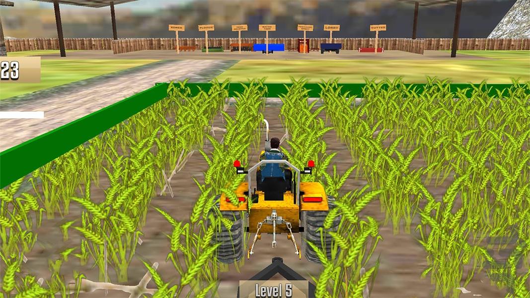 بازی جدید مزرعه داری |تراکتور کشاوری - Gameplay image of android game